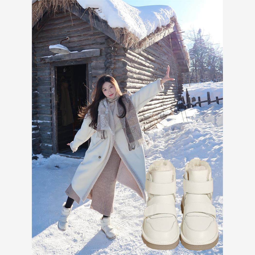 东北长白山加绒加厚防水防滑雪地靴女哈尔滨零下40度防寒保暖装备,女鞋,时尚雪地靴,淘宝优惠券,粉丝福利购,淘宝优惠卷