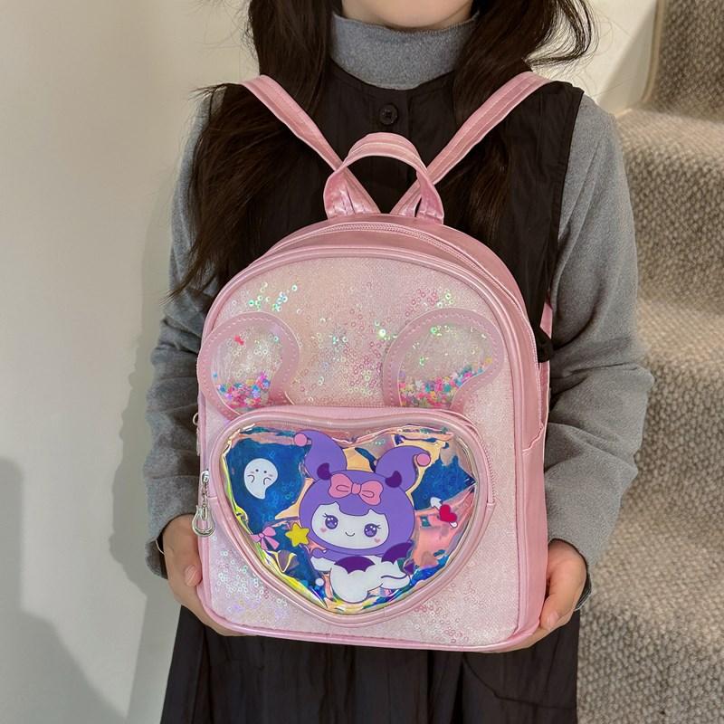 新款儿童双肩背包小女孩