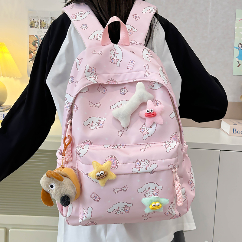 小狗大容量可爱出游双肩包