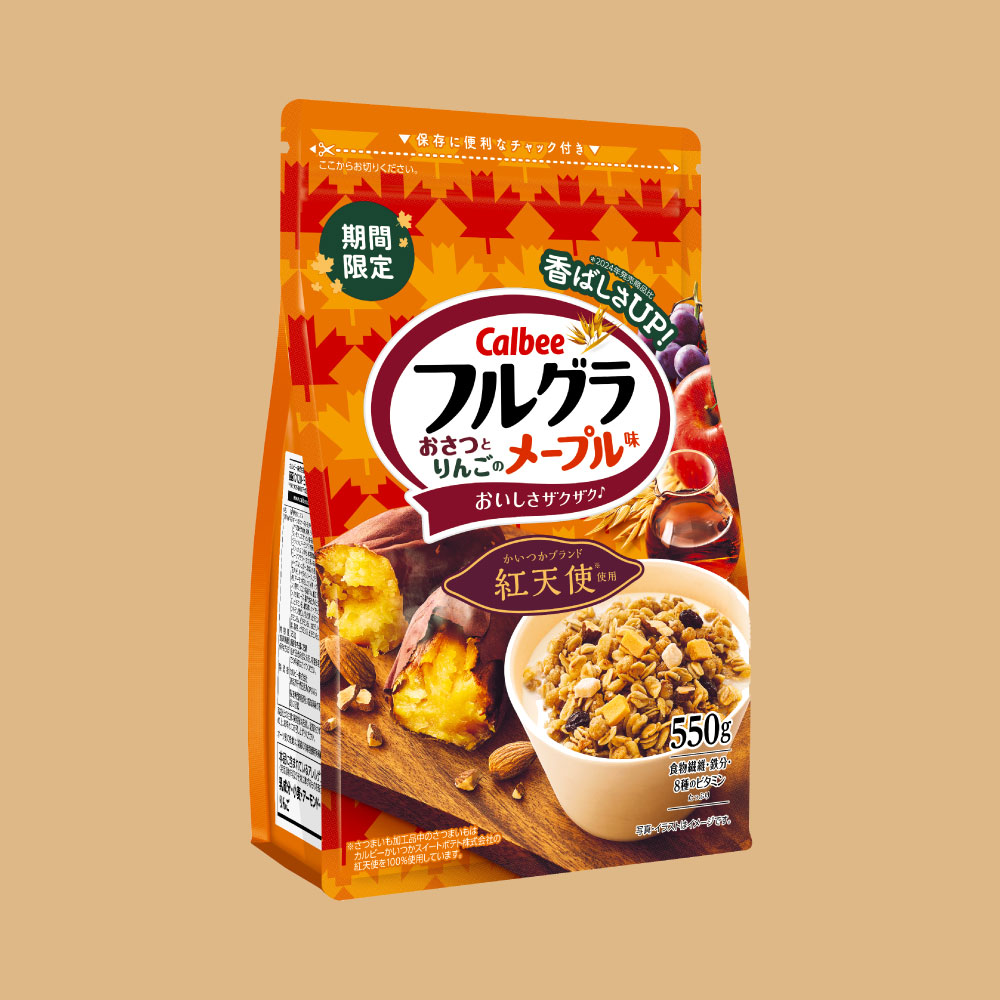 日本进口Calbee卡乐比水果燕麦球泡酸奶早餐代餐健康营养轻食谷物