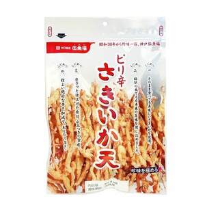 日本kobe伍渔福 炸鱿鱼海苔 天妇罗烟熏烤奶酪 下酒菜零食