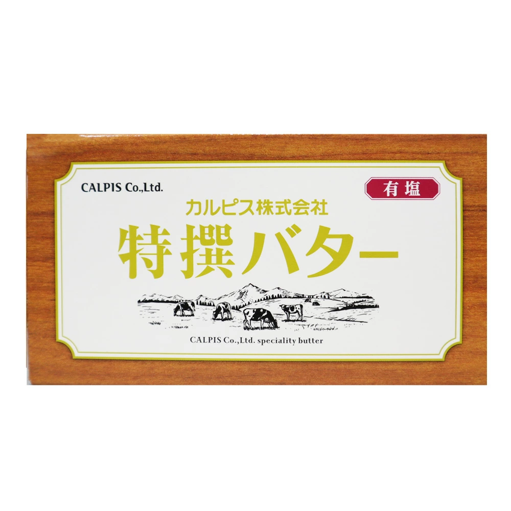 新品日本 calpis 特撰奶香黄油 含盐100g 早餐搭配吐司