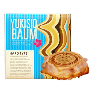 新品日本 冲绳特产 限定名菓宫古岛雪盐年轮蛋糕威化奶油盒装