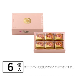 日本TOKYO TULIP ROSE郁金香奶油夹心曲奇玫瑰卷圣诞零食礼盒