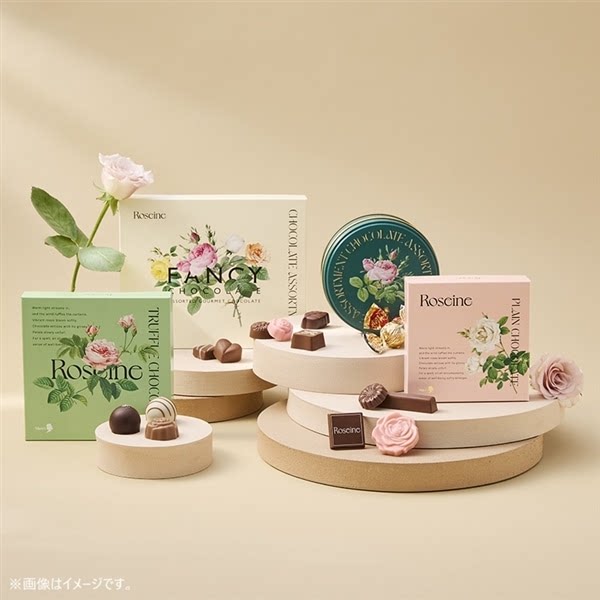 新品2026年情人节玛丽Mary's花束Roseine系列玫瑰巧克力零食礼盒