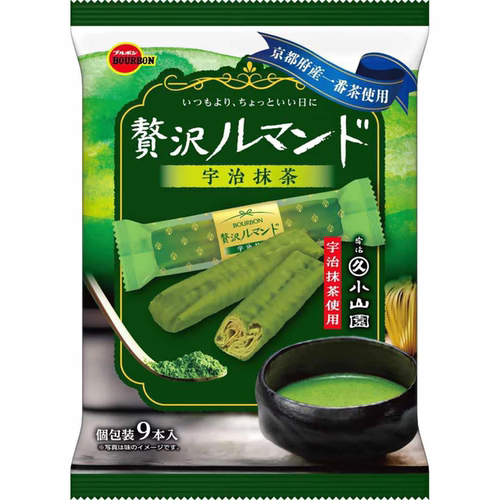 Bourbon布尔本抹茶罗蔓卷