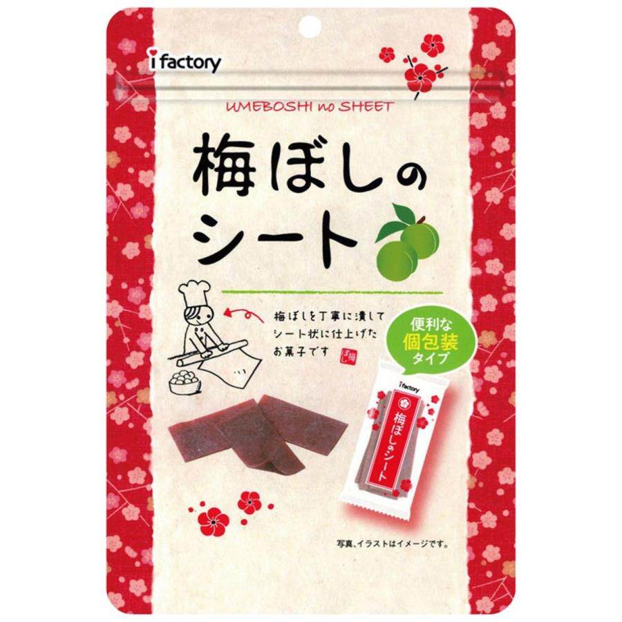包邮日本进口ifacttory日式梅片梅条话梅开胃休闲零食