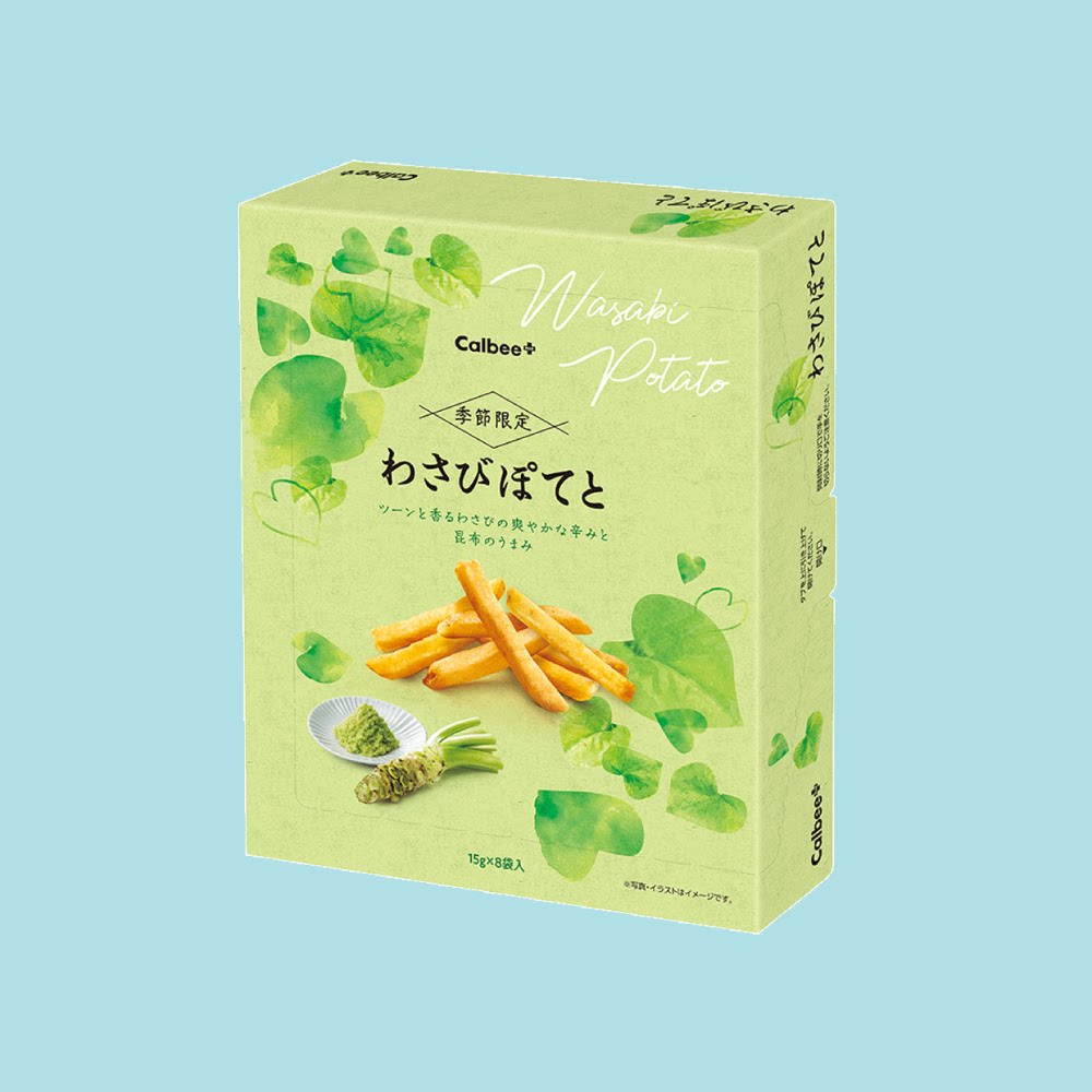 新品日本卡乐比calbee+薯条三兄弟芥末味薯条零食期间限定
