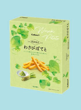 新品日本卡乐比calbee+薯条三兄弟芥末味薯条零食期间限定