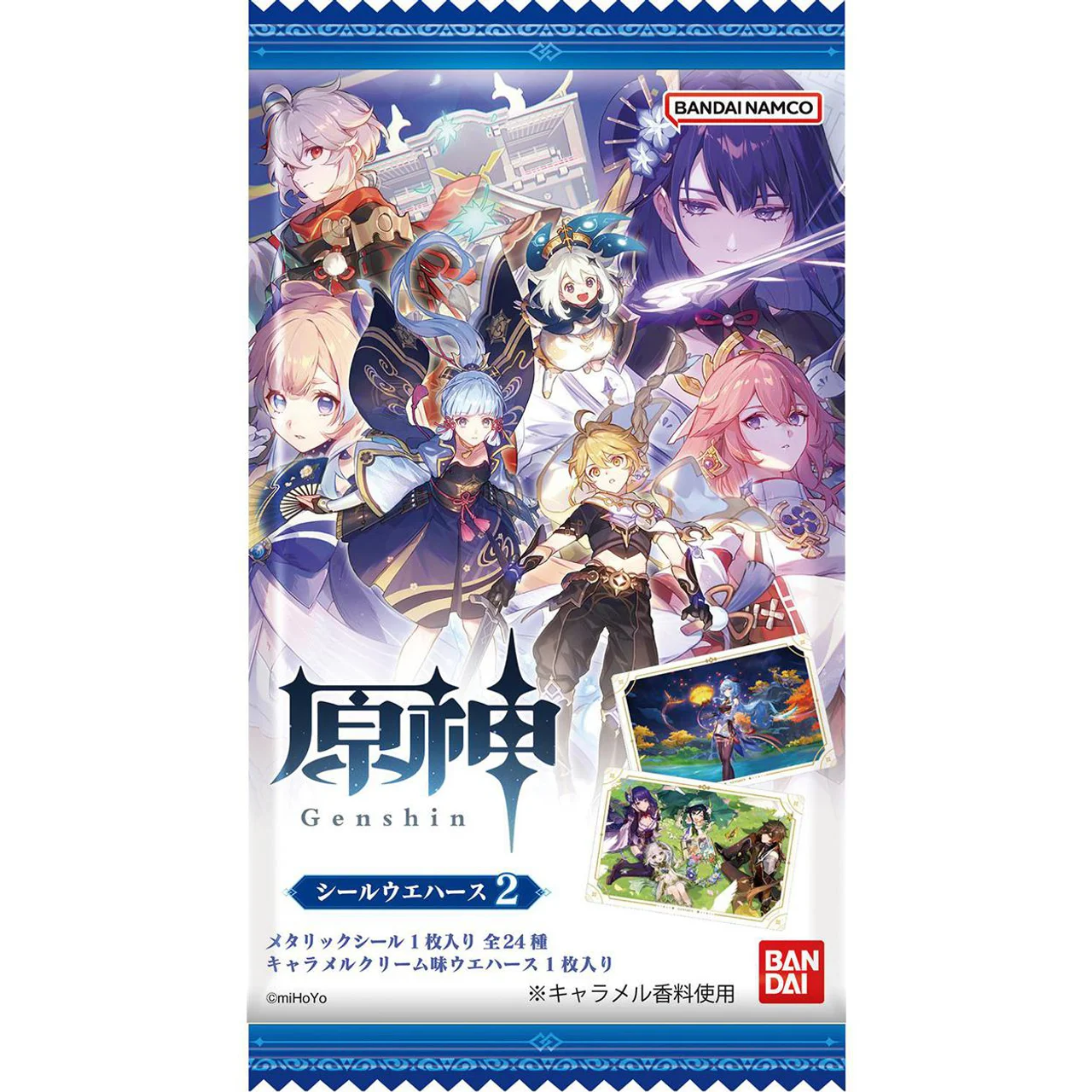 现货新品日本万代食玩 原神 CKW卡片 卡牌 盲袋
