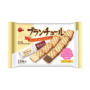 崔秀彬同款进口布尔本BOURBON双拼双色牛奶夹心薄饼巧克力饼干