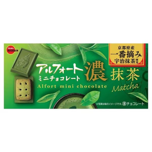抹茶系列小零食推荐 森永LOTTE 布尔本 巧克力蛋糕饼干 休闲零食