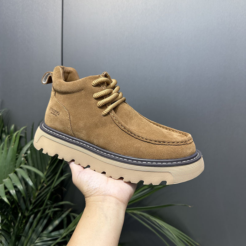 复古青春活力厚底马丁靴