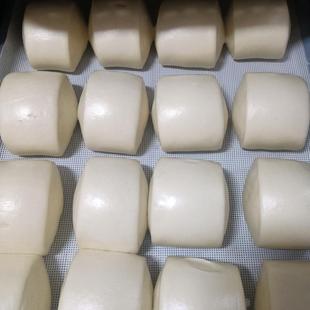 陕西旬邑现蒸现发纯手工老碱面发酵杠子刀把馒头每箱30个礼盒装