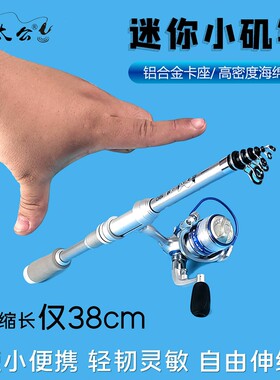 软尾小矶竿伐杆筏钓鱼竿便携矶竿