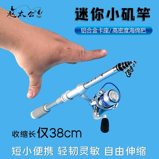 软尾小矶竿伐杆筏钓鱼竿海杆抛竿岸抛筏竿套装全套阀杆新款矶钓竿