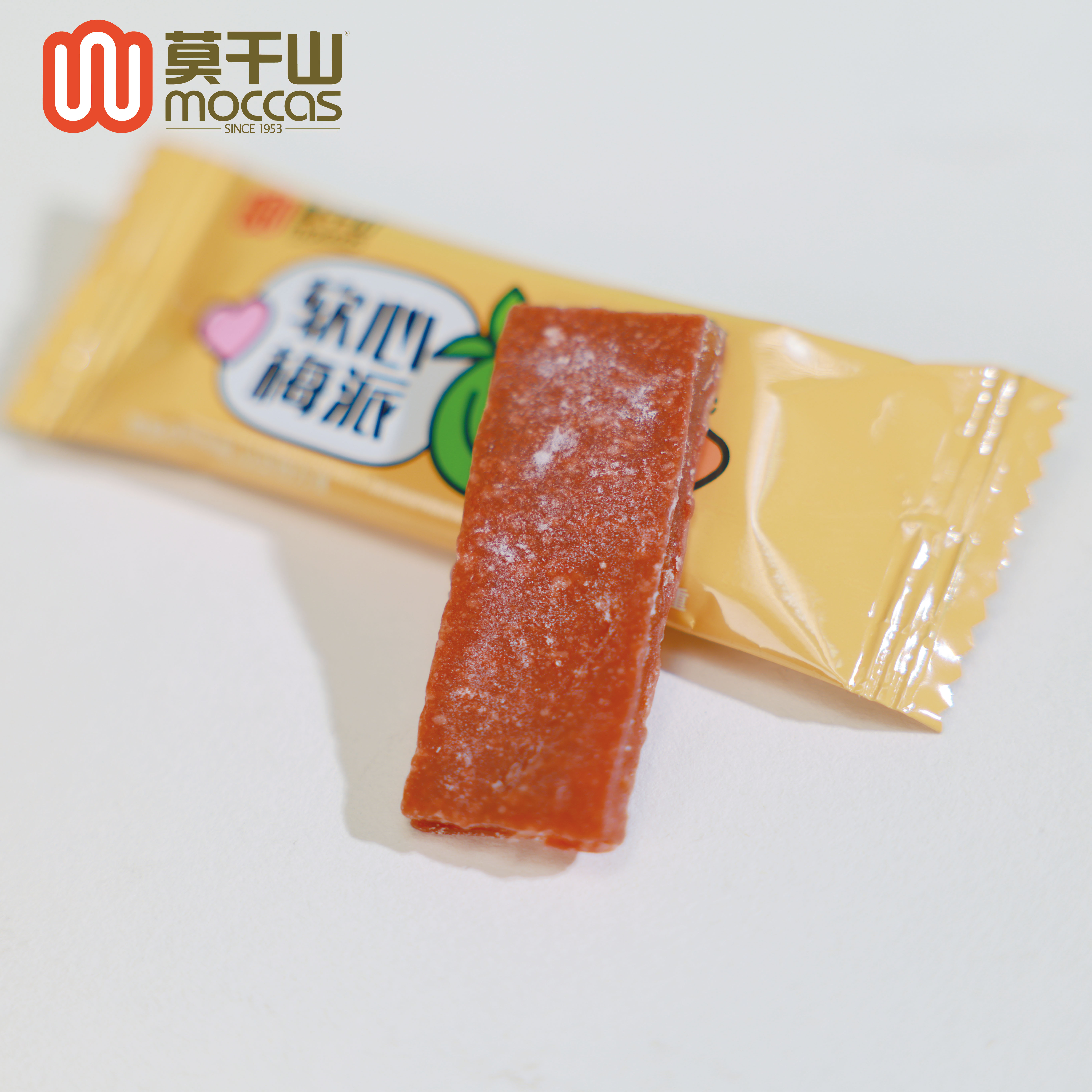 莫干山芒果软心梅派梅片夹心芒果酸甜解馋话梅蜜饯零食办公室