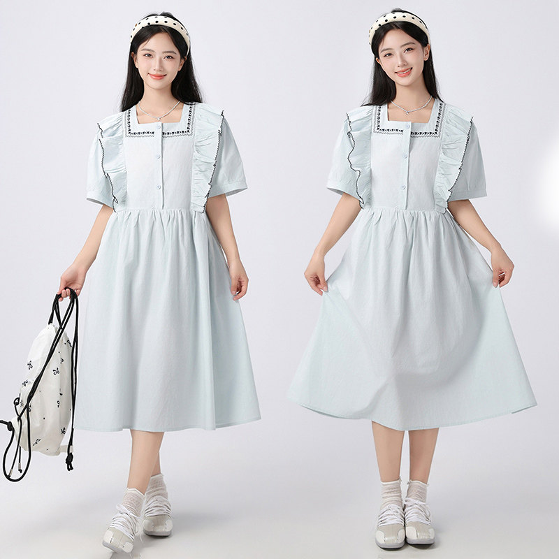 胖女童连衣裙夏季大码显瘦公主裙
