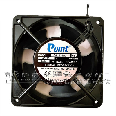 POINT全新正品风机SA1238A2HBL/HSL 12CM 12038 220V 14W散热风扇