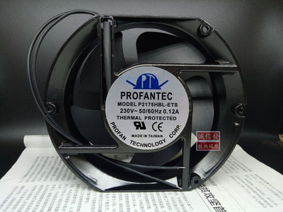 PROFANTEC P2175HBL-ETS 17251 220V 0.12A 17CM 变频器 散热风扇