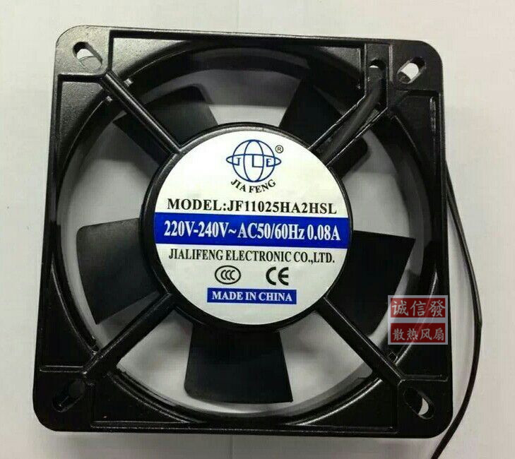 原装 JIAFENG JF11025HA2HSL 220V 0.08A 11025 机箱风机散热风扇