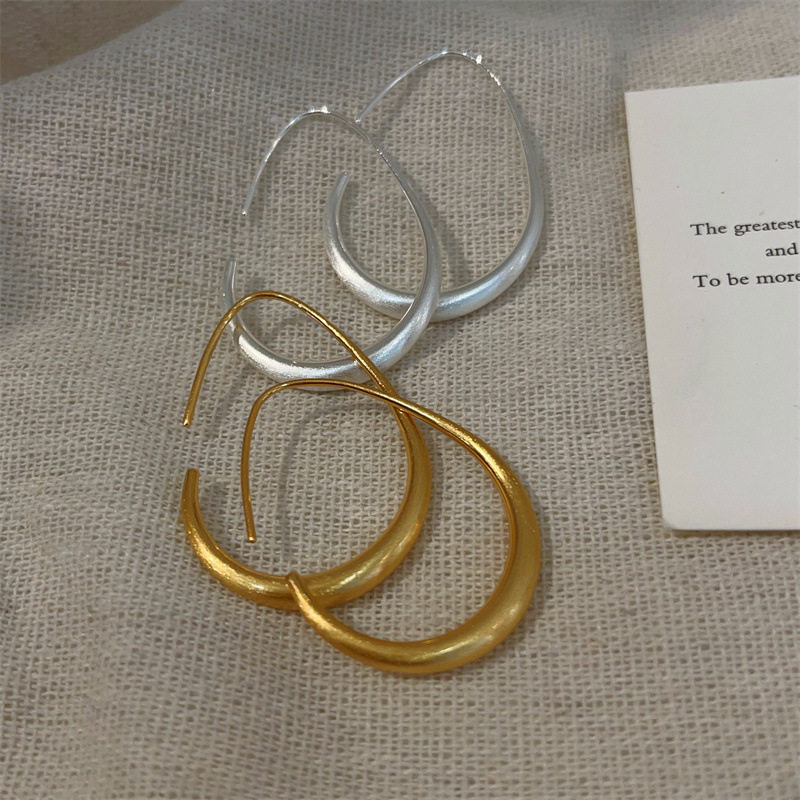 金属水滴素圈耳环女2026新款爆款INS风小众耳钉高级感气质耳饰品,饰品/流行首饰/时尚饰品新,耳环,淘宝优惠券,粉丝福利购,淘宝优惠卷