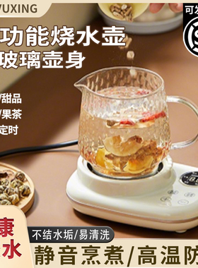 养生壶迷你纯玻璃保温一体全自动家用办公室小型一人烧水煮茶器