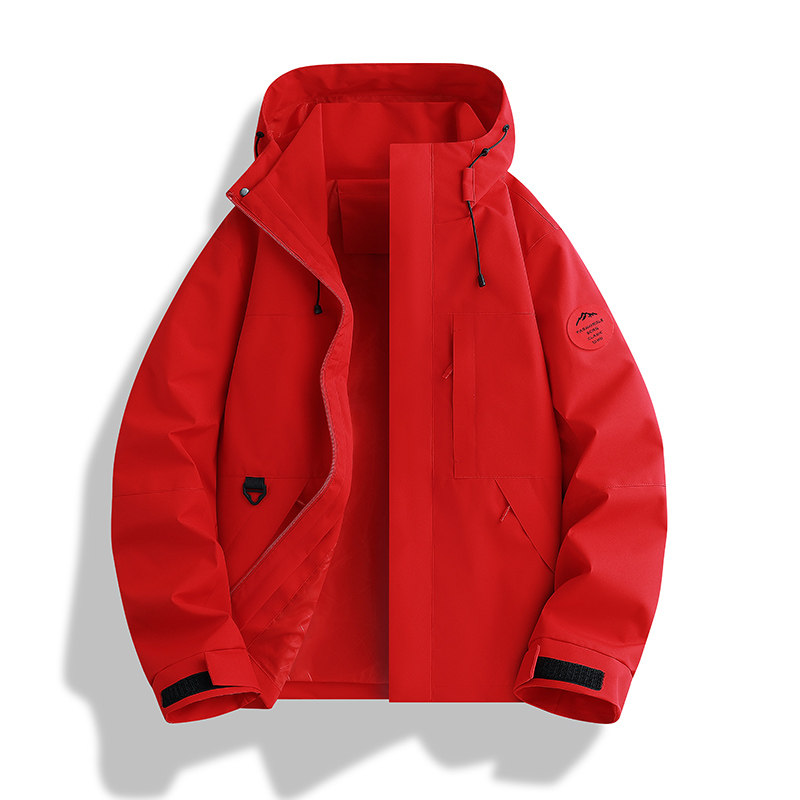 高品质加厚冲锋衣工作服团体定制