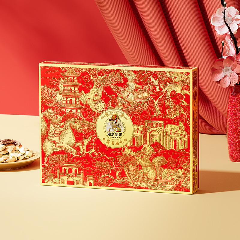 如水春节坚果礼盒1230g