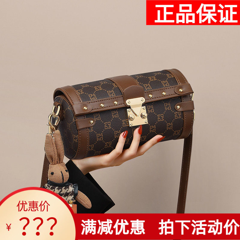 Viney包包女士2026新款斜挎女包链条包手机包单肩包高级感枕头包