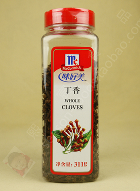 Whole Cloves味好美丁香311g公丁香炖肉煲汤卤菜腌料香辛料商用