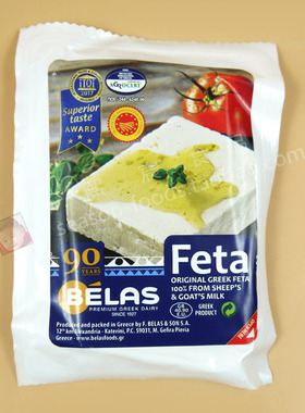 贝拉斯希腊菲达羊奶酪PDO 100g飞达原制奶酪发达芝士沙拉即食Feta