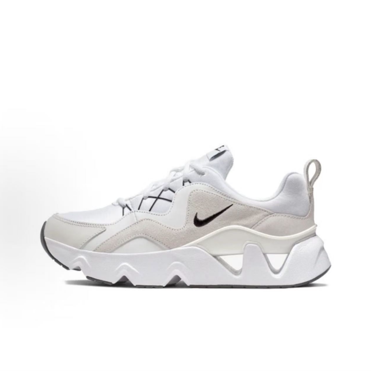 NIKE/耐克 RYZ 365 舒适运动低帮生活休闲鞋灰白女款 BQ4153-100