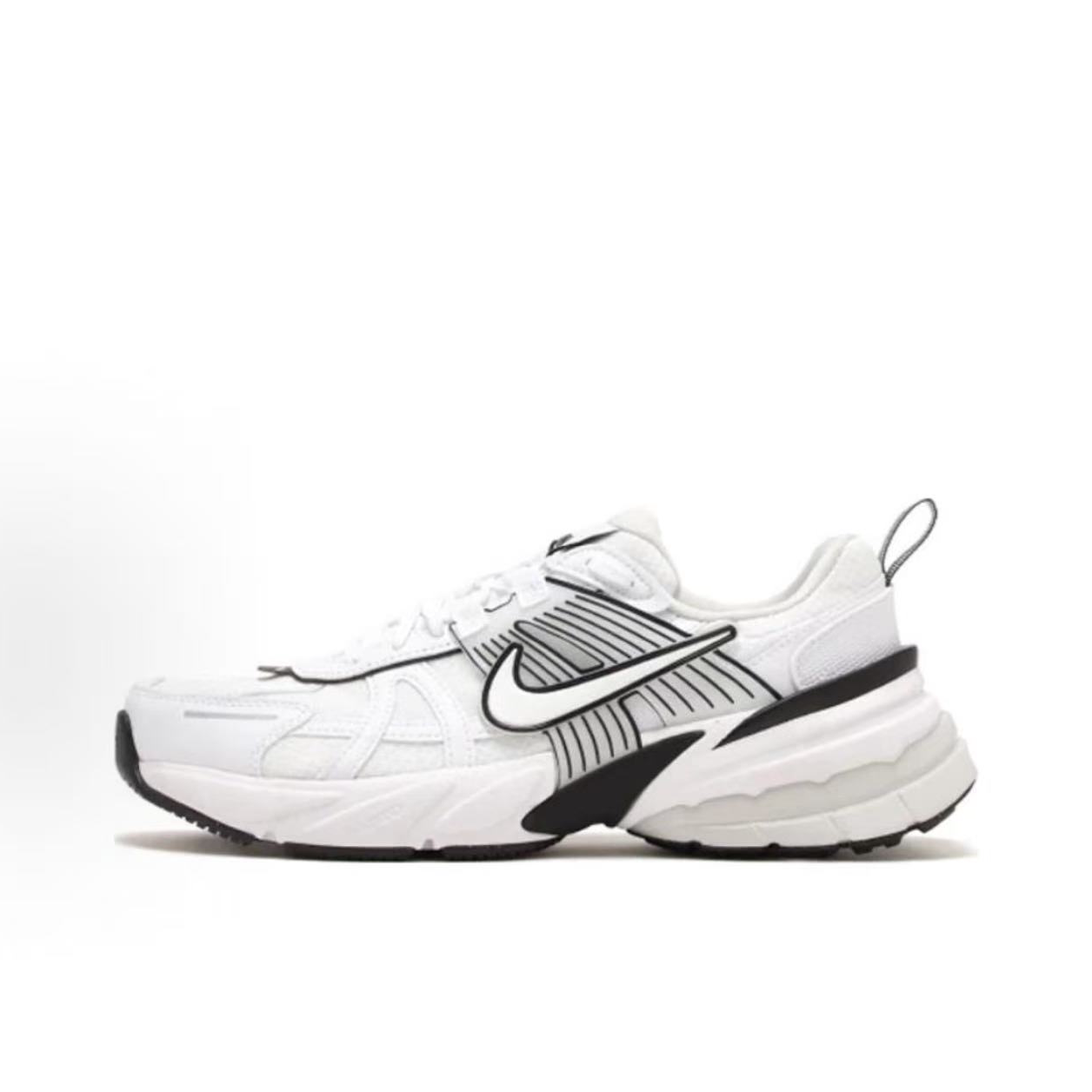 耐克NIKE女鞋V2K RUN复古白色老爹鞋休闲舒适跑步鞋 HF5342-100