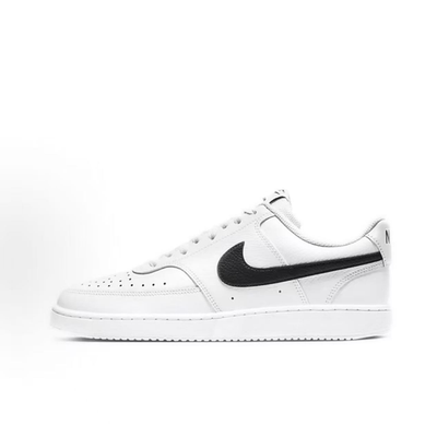 Nike Court Vision 1 舒适 低帮 板鞋 男女同款 白黑CD5463-101