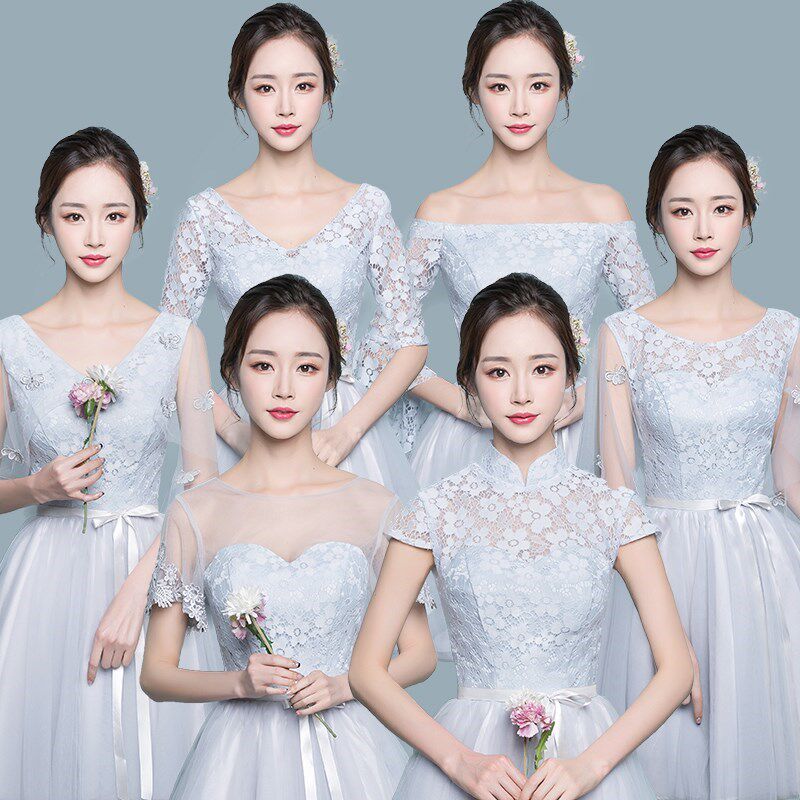 Fat sister Bridesmaid Dresses Add fertilizer XL banquet Evening dress have more cash than can be accounted for 200 Pounds thin 2017 new patternin the Women's clothing/Boutique , Wedding/Cheongsam/Formal dress , Formal dress/Evening  category - from Buy2taobao.com to provide professional Taobao agent buy service