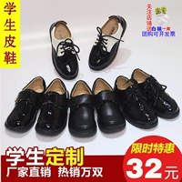 Детская обувь для мальчиков для кожаной обуви, подходит для подростков, в корейском стиле