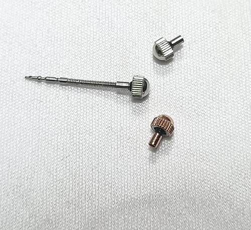 DW手表配件把的巴的防水合金表冠