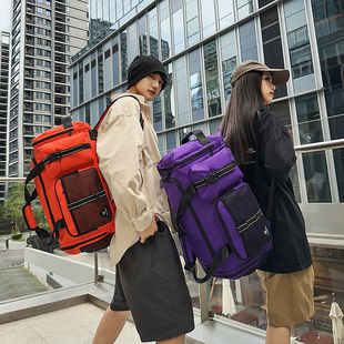 大容量旅行袋男女通用手提背包运动休闲出差便携健身包干湿分离潮