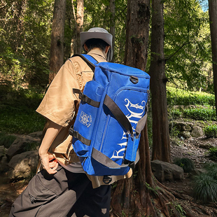 新款 双肩包男大容量旅行包女轻便防水质感单肩斜挎包健身包电脑包