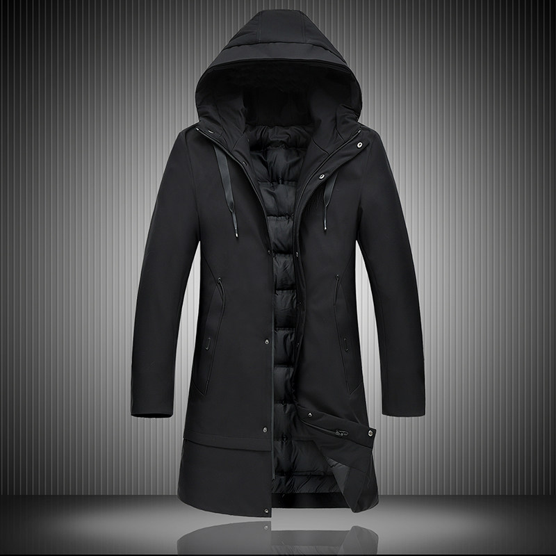 QT4025冬季大码男士风羽绒服90绒绣花外套1801P265，男装羽绒服，星座101C（原电商A011-3）