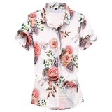 2025夏季衬衣短袖风时尚花衬衫青年男衬衫D308P45，男装T恤，星座101C（原电商A011-3）