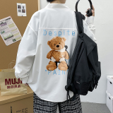 春秋男生港风长袖模特宽松ins情侣大码衬衫图案已注册3022P35，男装衬衫，星座101C（原电商A011-3）