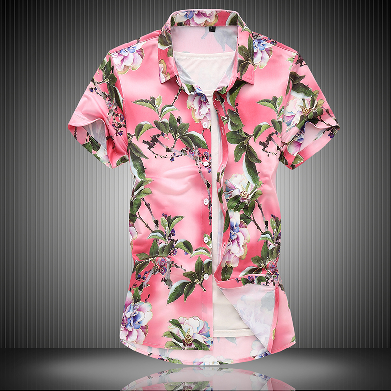 QT4025花衬衣短袖风花衬衫青年男衬衫D309P45，男装T恤，星座101C（原电商A011-3）