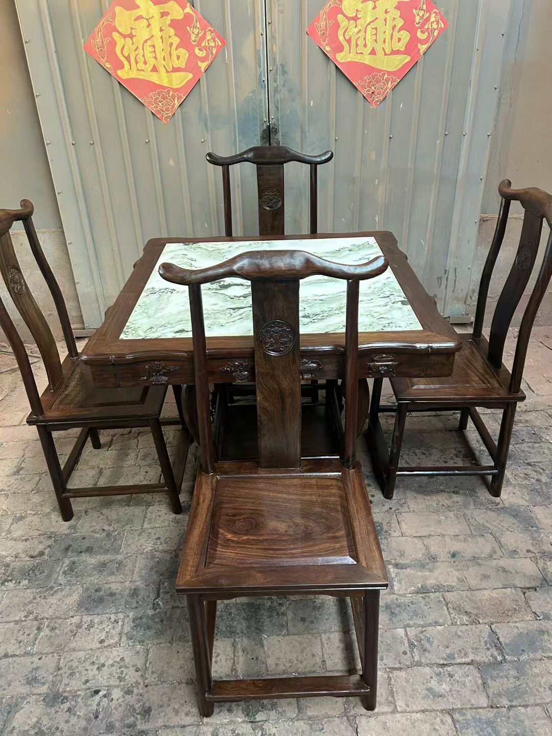 明清仿古家具做旧家具非洲黑檀木风车木中式红木家具做旧家具