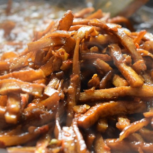 现炒现卖四川特产500豆干豆腐干