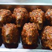 四川自贡特产休闲零食下酒菜手撕麻辣兔头10只现炒发货顺丰 包邮