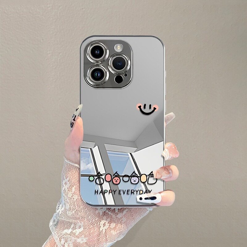 适用iphone17promax镜面手机壳