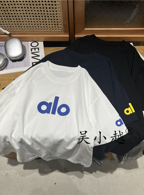 吴小越w1326男童夏款圆领宽松无感数码印花冰感棉t恤短袖中大童