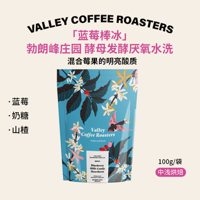 山谷咖啡哥伦比亚蓝莓棒冰咖啡豆
